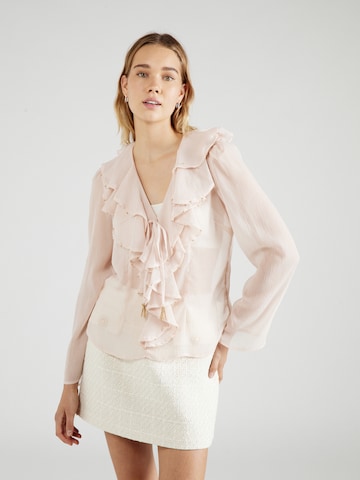 Camicia da donna di River Island in rosa: frontale