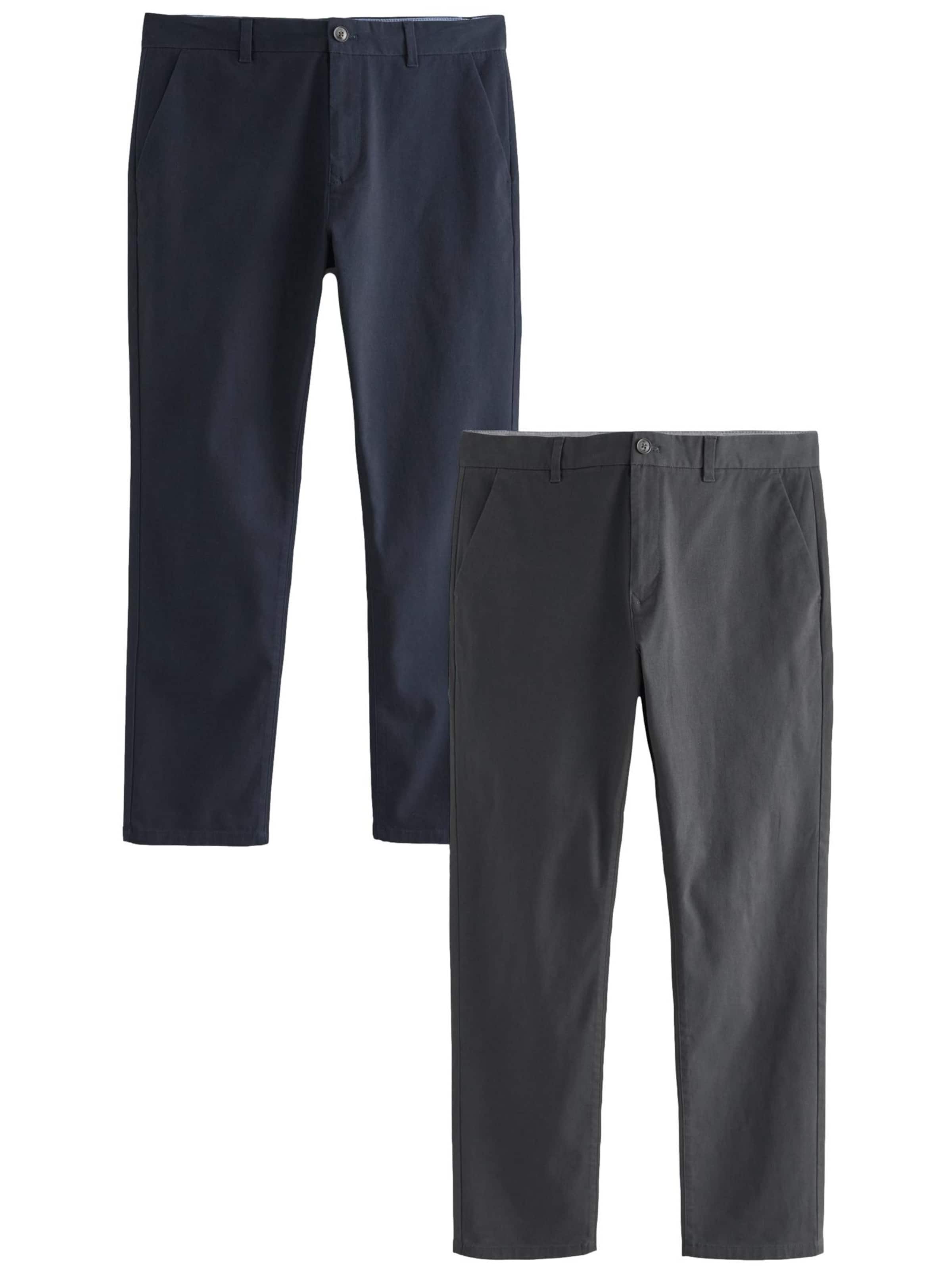 Next Слим Штаны в Синий: спереди