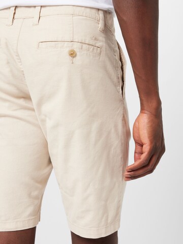 s.Oliver Slim fit Trousers in Beige