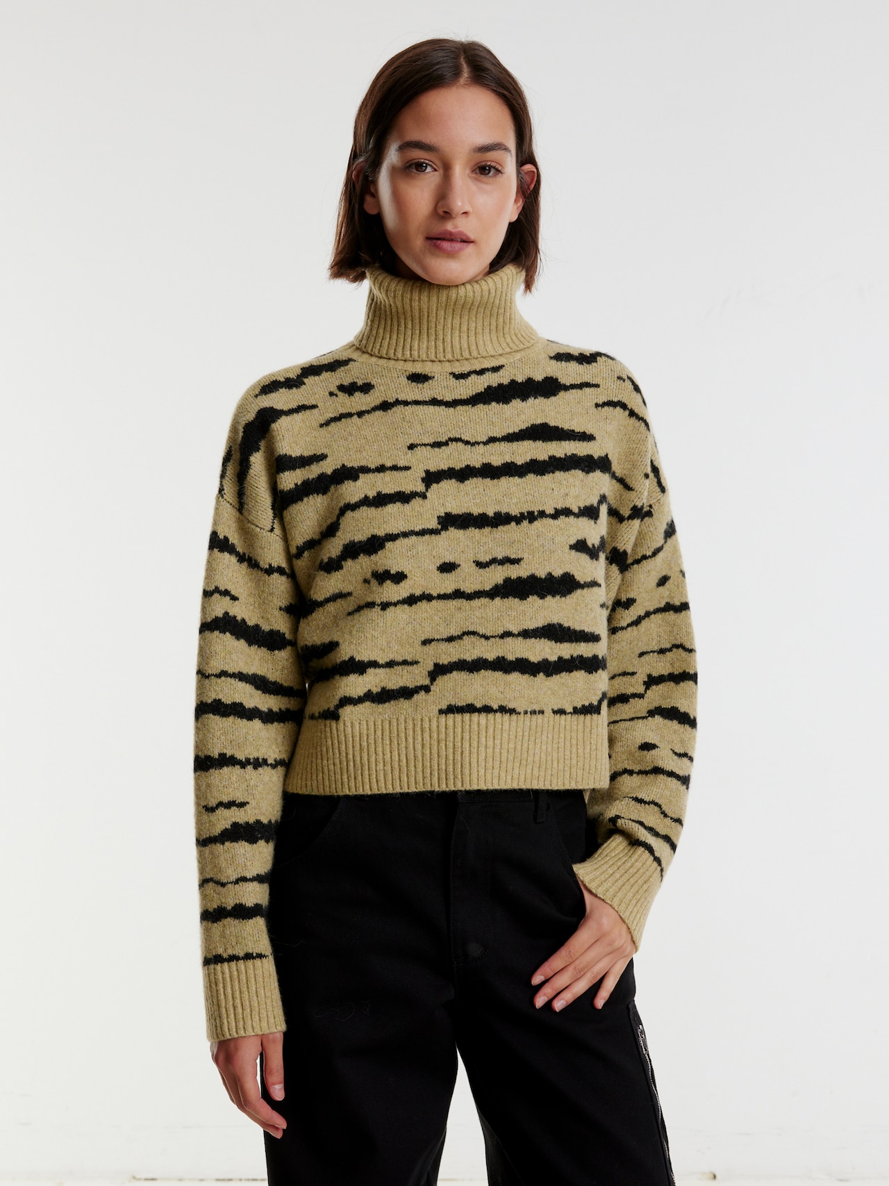 EDITED Pullover 'Enissa' grøn