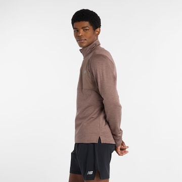 new balance Functioneel shirt 'Athletics' in Grijs