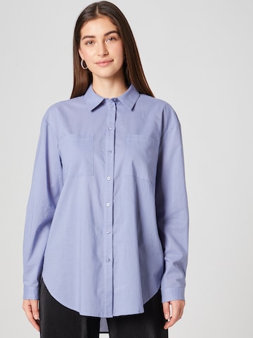 Guido Maria Kretschmer Collection Blouse 'Jenna' in Blue: front