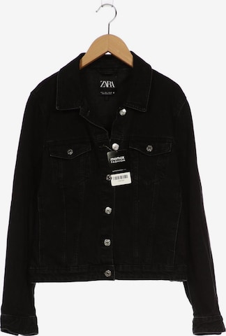 ZARA Jacke L in Schwarz: Vorderseite