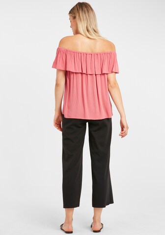 ICHI Blouse 'IHMARRAKECH SO SS' in Pink