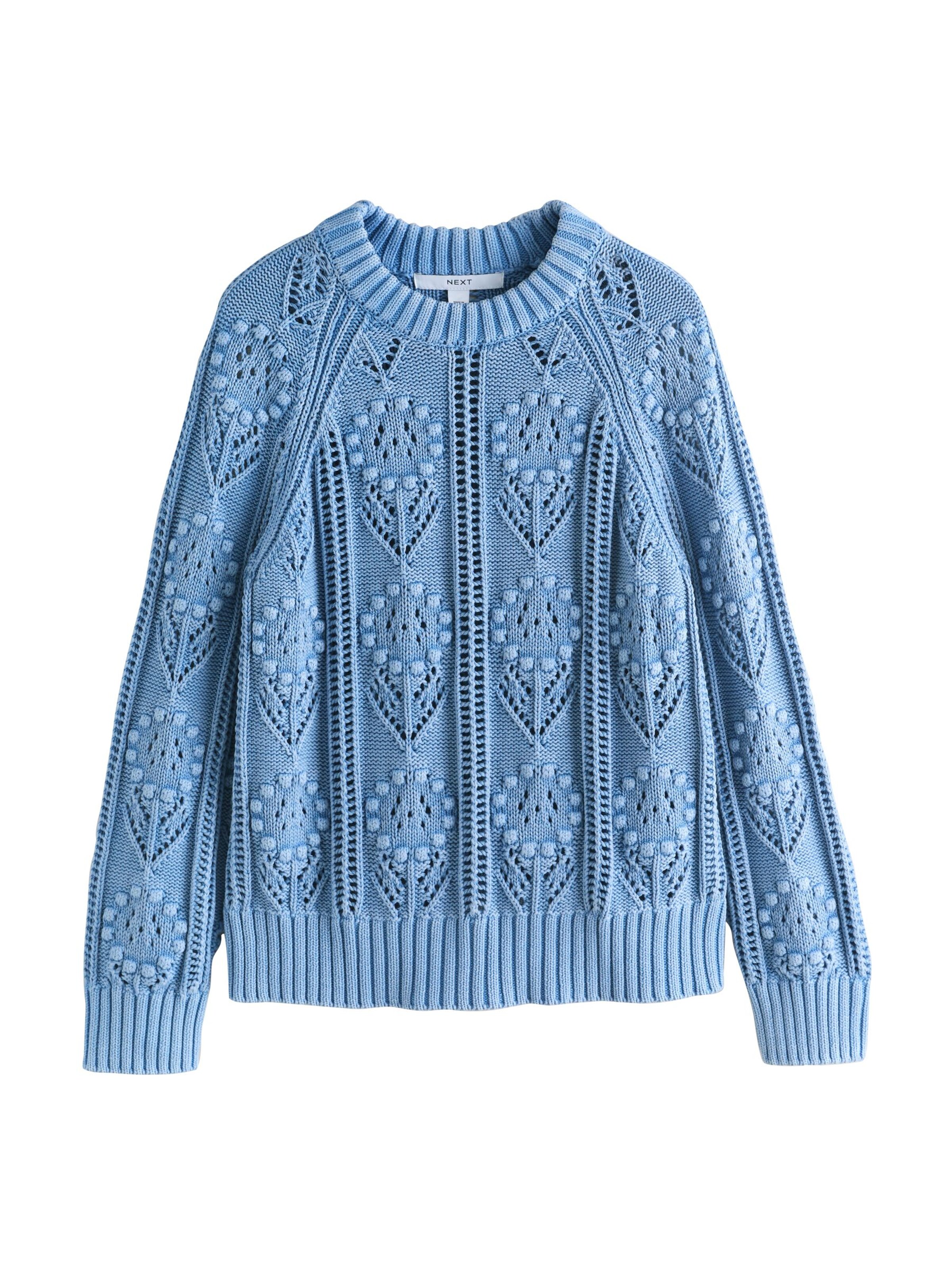 Pulover de la Next pe albastru: față