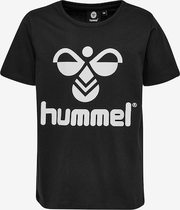 Hummel Shirt 'TRES' in Zwart: voorkant