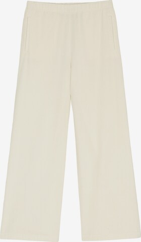 Marc O'Polo Loosefit Broek in Beige: voorkant