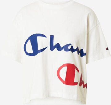 T-shirt Champion Authentic Athletic Apparel en blanc : devant