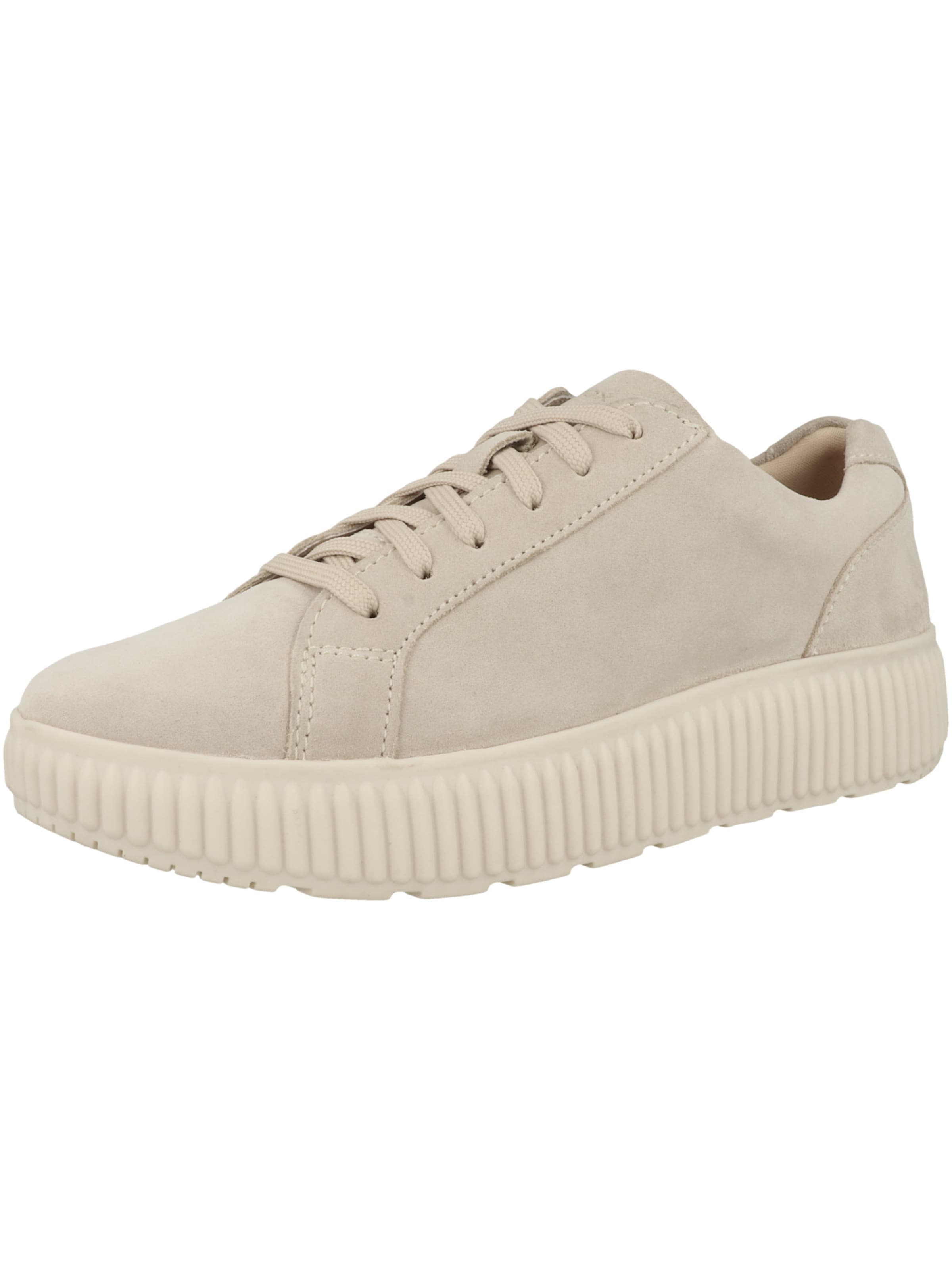 GEOX Sneakers laag 'Graisy' in Beige: voorkant