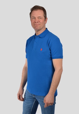 U.S. POLO ASSN. Shirt in Blauw: voorkant