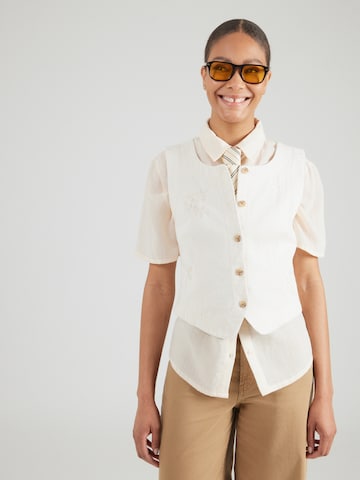 MOS MOSH Жилетка 'MMDonia Rinna' в Белый: спереди