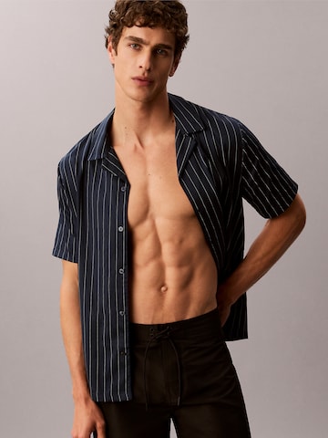 Coupe regular Chemise Calvin Klein Swimwear en bleu