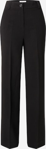 modström Loose fit Pleated Pants 'Gale' in Black: front