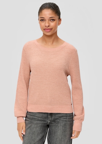 QS - Pullover em laranja: frente