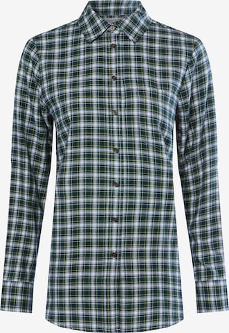 Marie Lund Blouse in Green: front