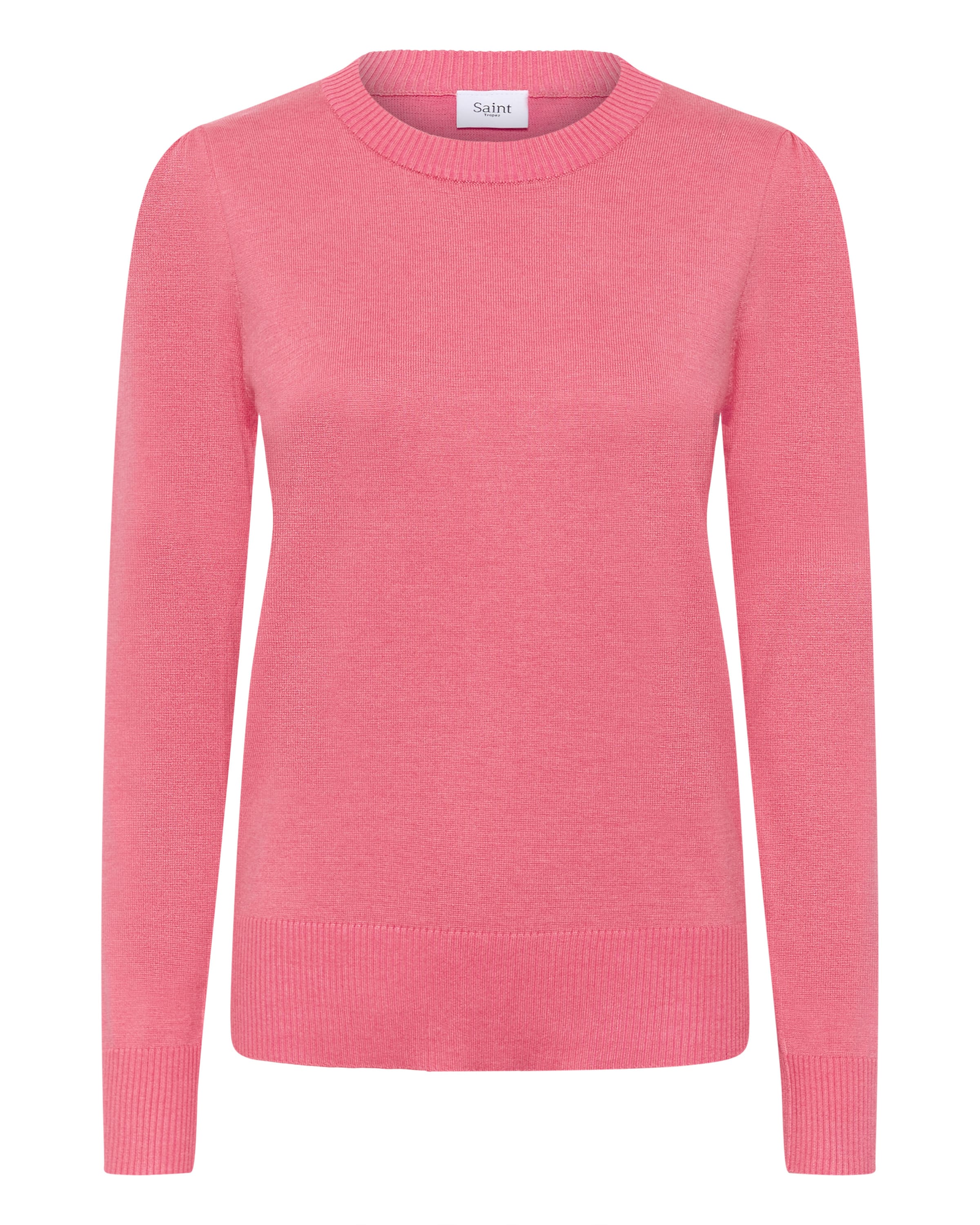 SAINT TROPEZ Pullover in Pink: Vorderseite