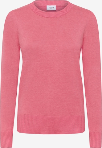 SAINT TROPEZ Sweater in Pink: front