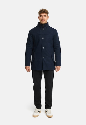 INDICODE JEANS Winterjas 'Lunik' in Blauw