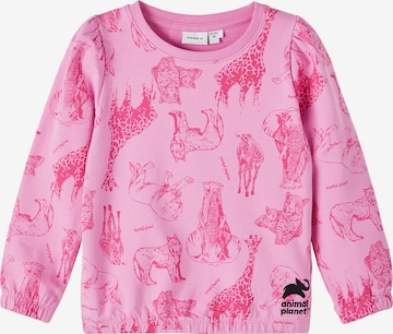 NAME IT Sweatshirt in Pink: front