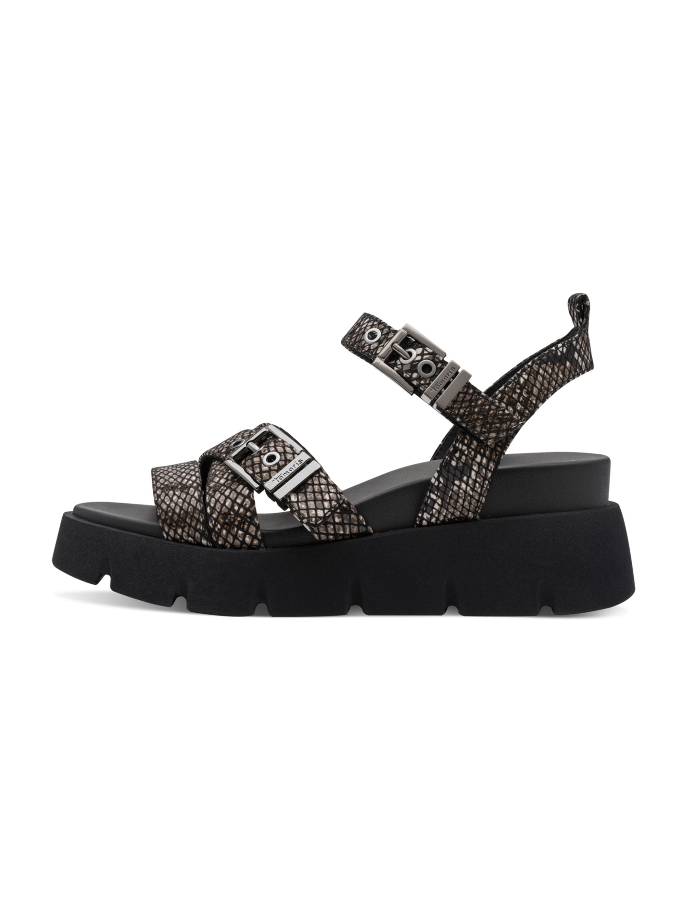 Sandales Tamaris en noir