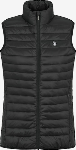 U.S. POLO ASSN. Bodywarmer 'Jill' in Zwart: voorkant