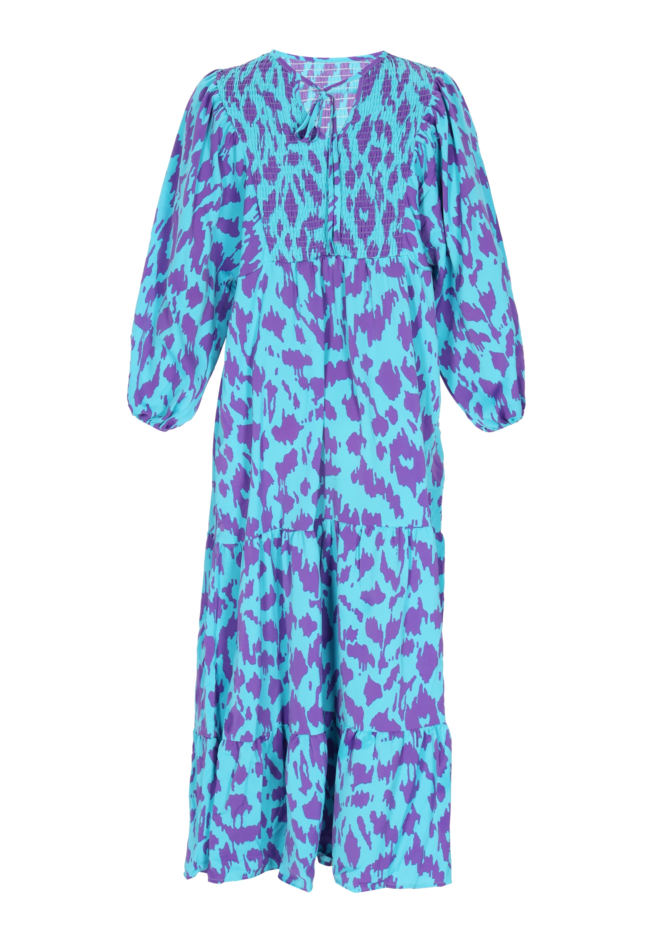 ebeeza Šaty – modrá: přední strana