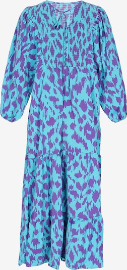 IZIA Haljina 'Boho' u nebesko plava / tamno ljubičasta, Pregled proizvoda