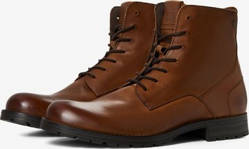 Bottines à lacets 'Worca' JACK & JONES en marron