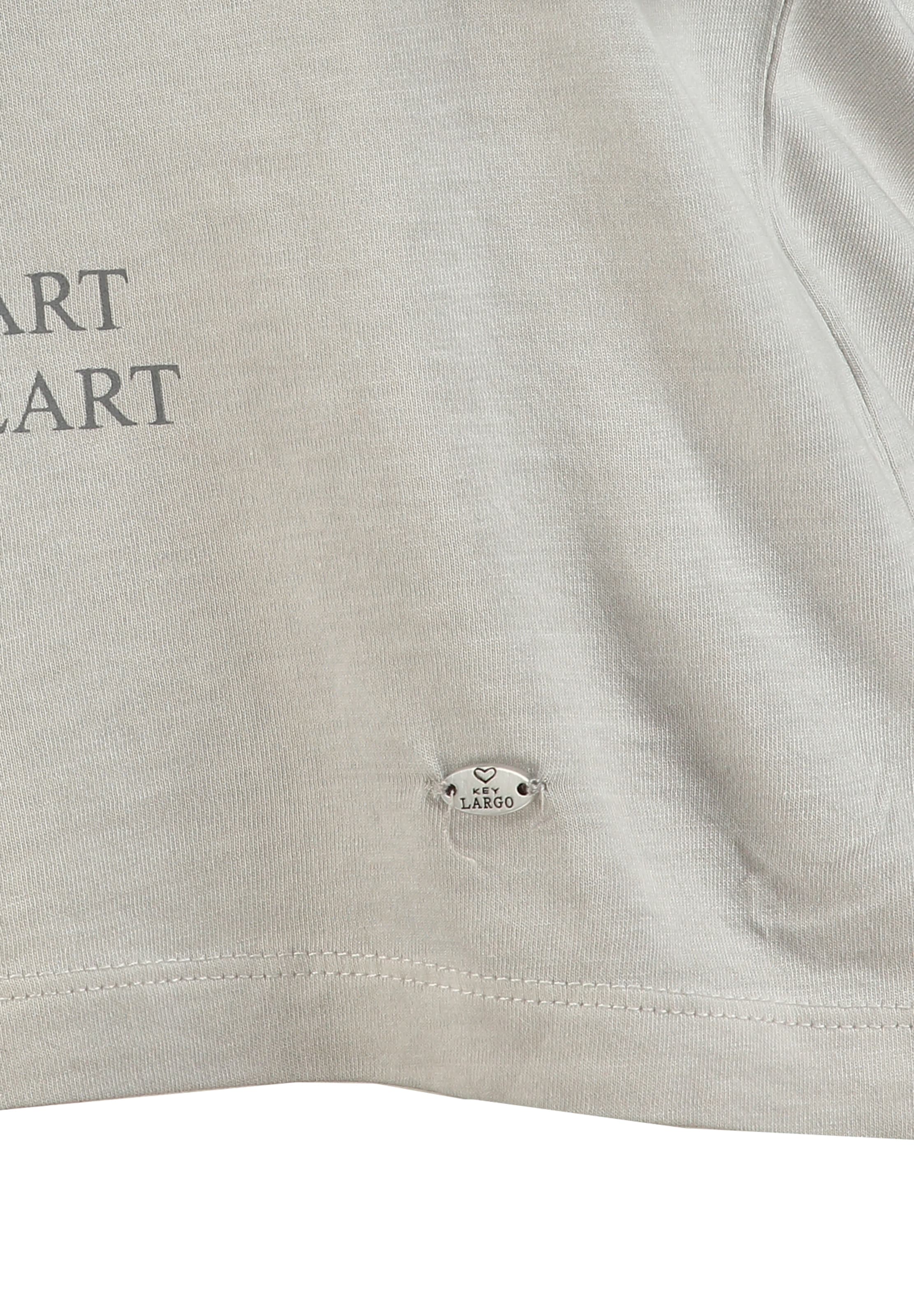 Key Largo Shirts 'Bone' i grå