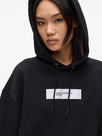 Sweat-shirt KARL LAGERFELD JEANS en noir