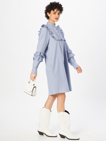 NÜMPH Shirt Dress 'CHARLIZE' in Blue