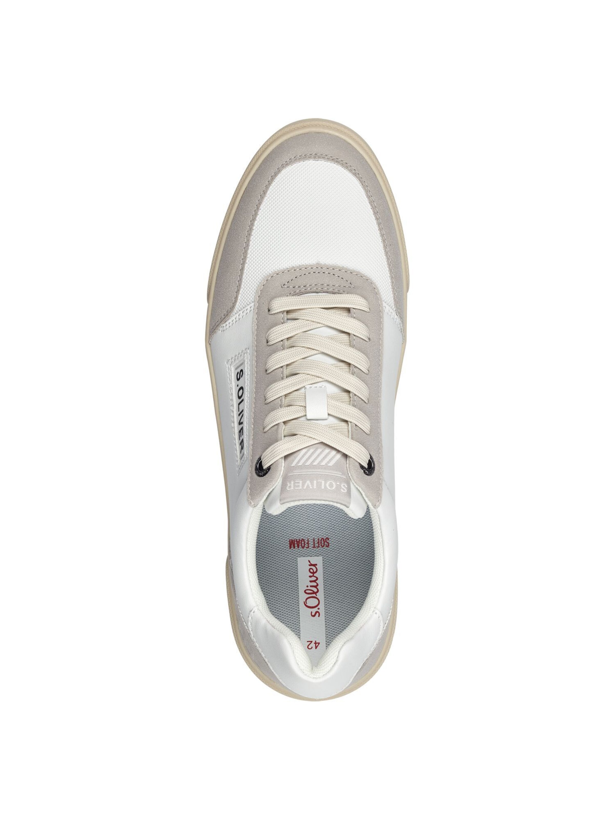 s.Oliver Platform trainers in White