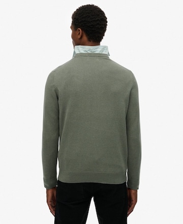 Superdry & Co Sweater 'Essentials' in Green