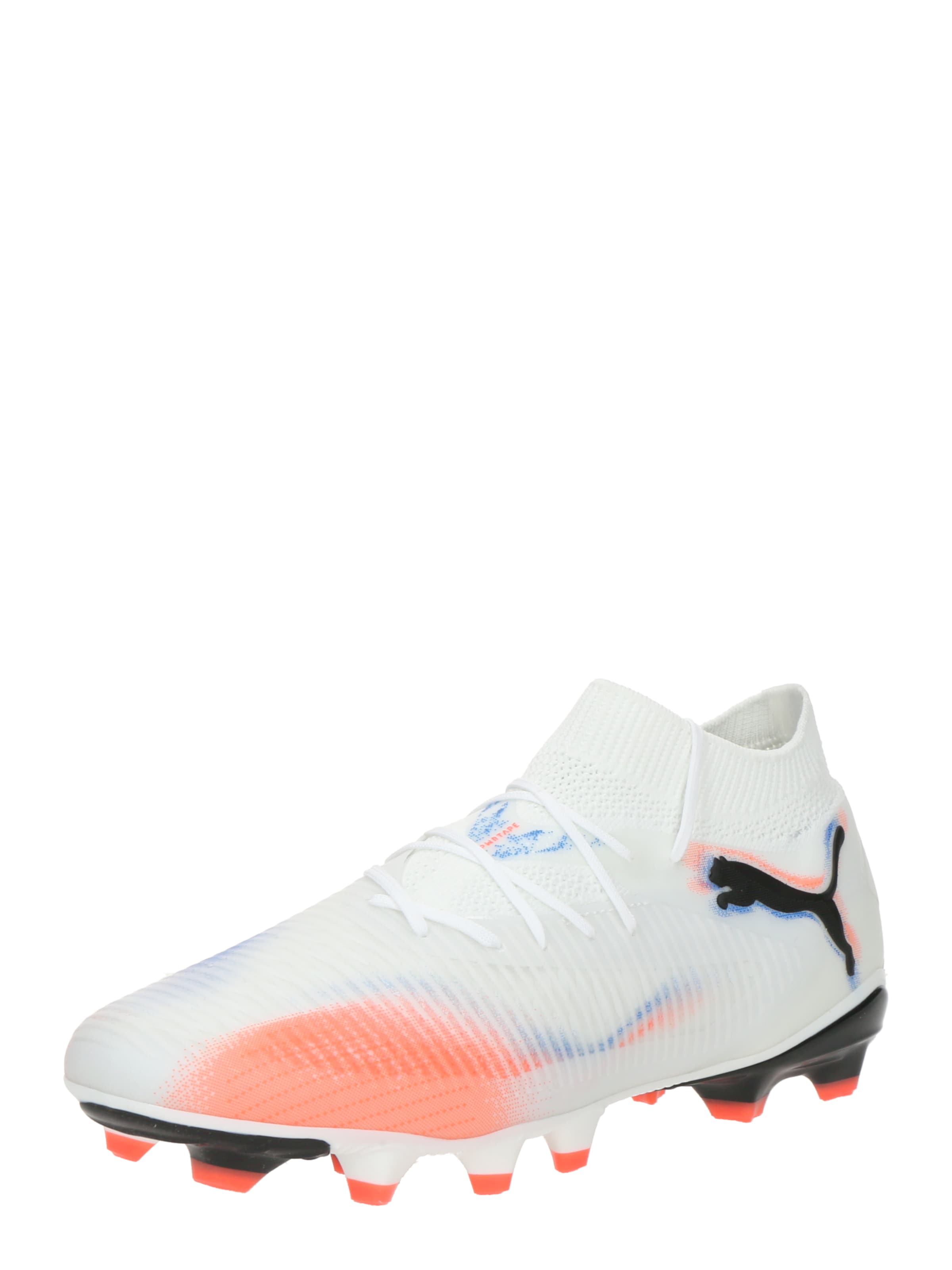 PUMA Jalgpallijalats 'Future 8 Pro', värv valge: eest vaates