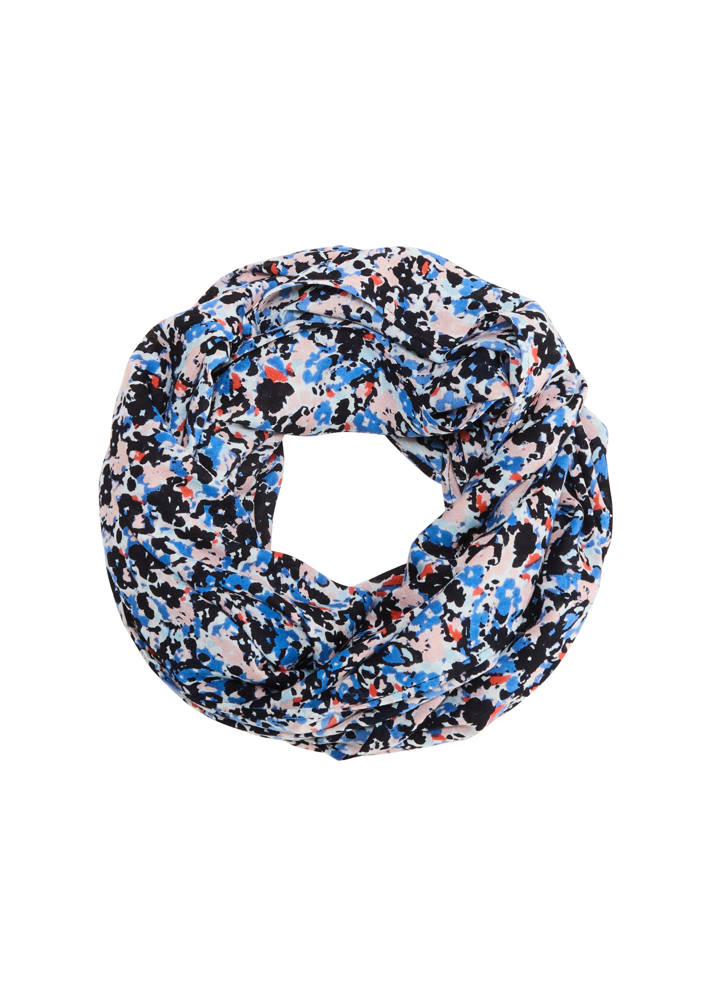 s.Oliver Scarf in Blue: front