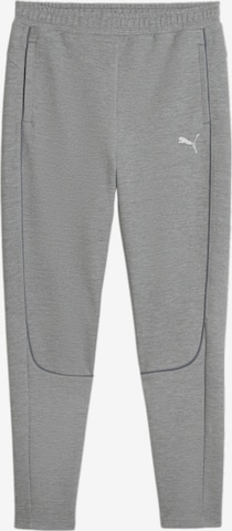 Pantalon de sport 'TeamFINAL' PUMA en gris : devant