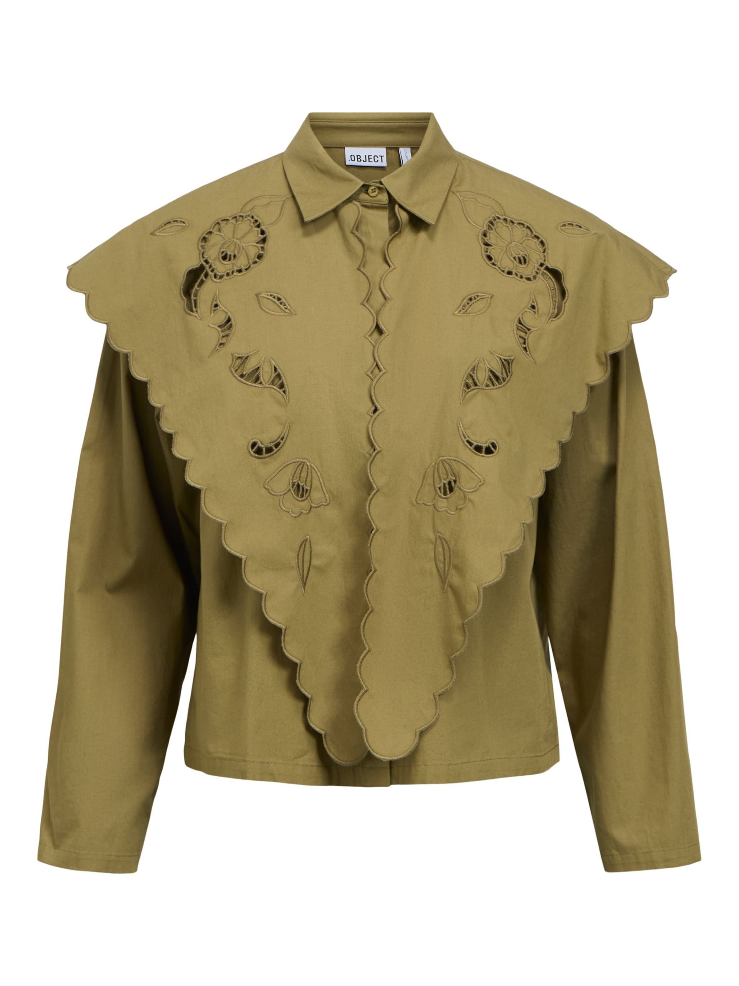 OBJECT Bluse i grøn: forside