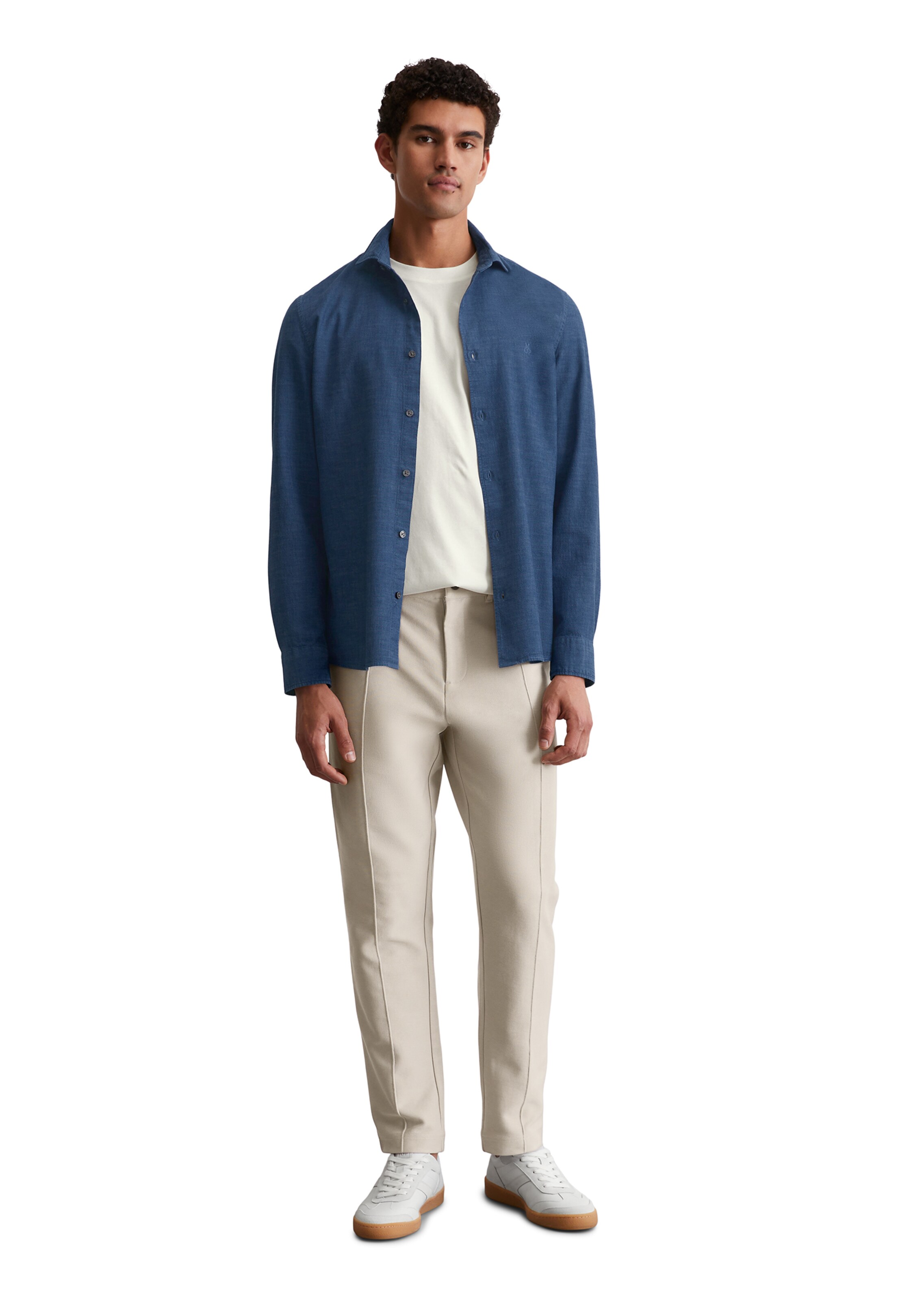 Marc O'Polo Regular Fit Hemd in Blau