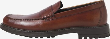 Chaussure basse JACK & JONES en marron : devant