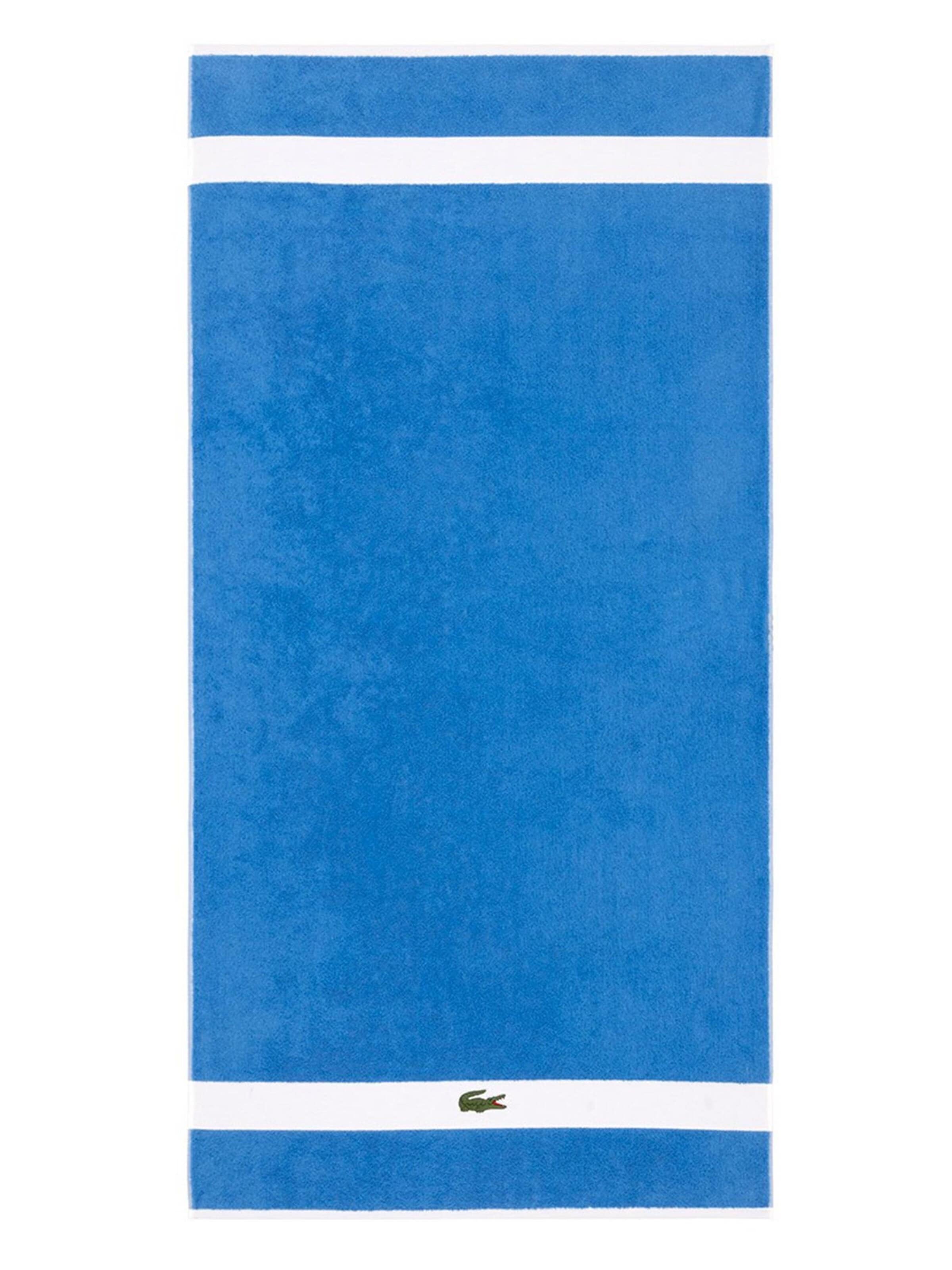 LACOSTE Handtuch 'LCASUAL'‌‌‌ in Blau: Vorderseite