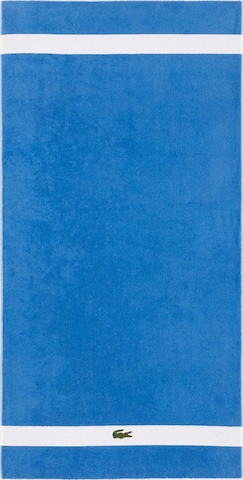 LACOSTE Handtuch 'LCASUAL' in Blau: Vorderseite