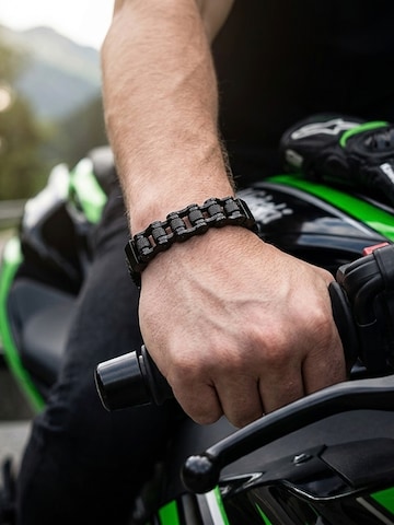 Bracelet 'BLACK CHAIN' UNIQAL en noir