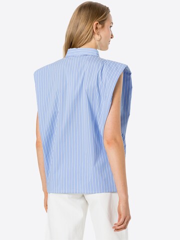 Bardot Blouse in Blue