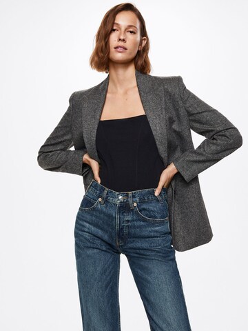 MANGO Regular Jeans 'Evelyn' i blå