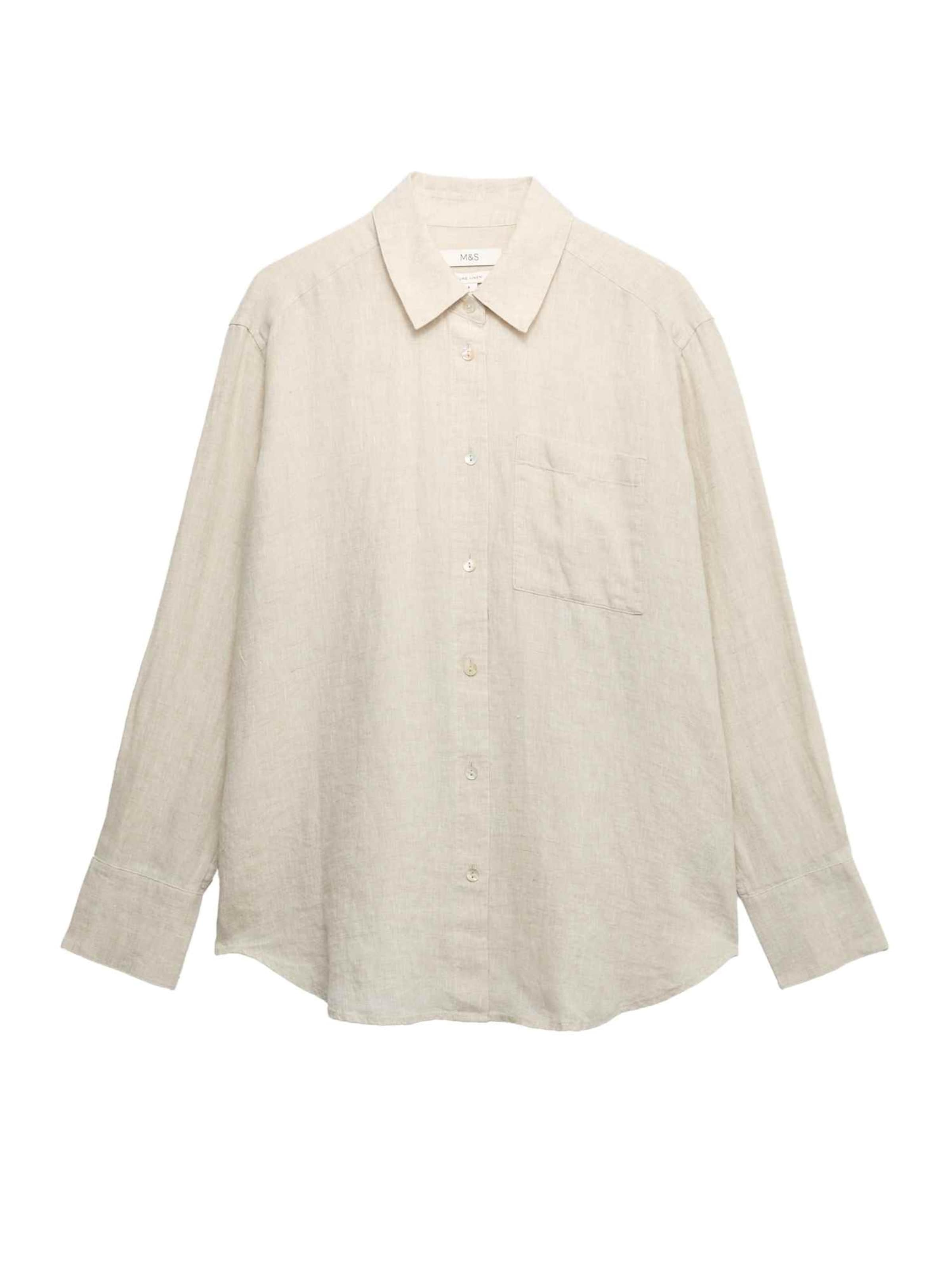 Chemisier Marks & Spencer en blanc : devant
