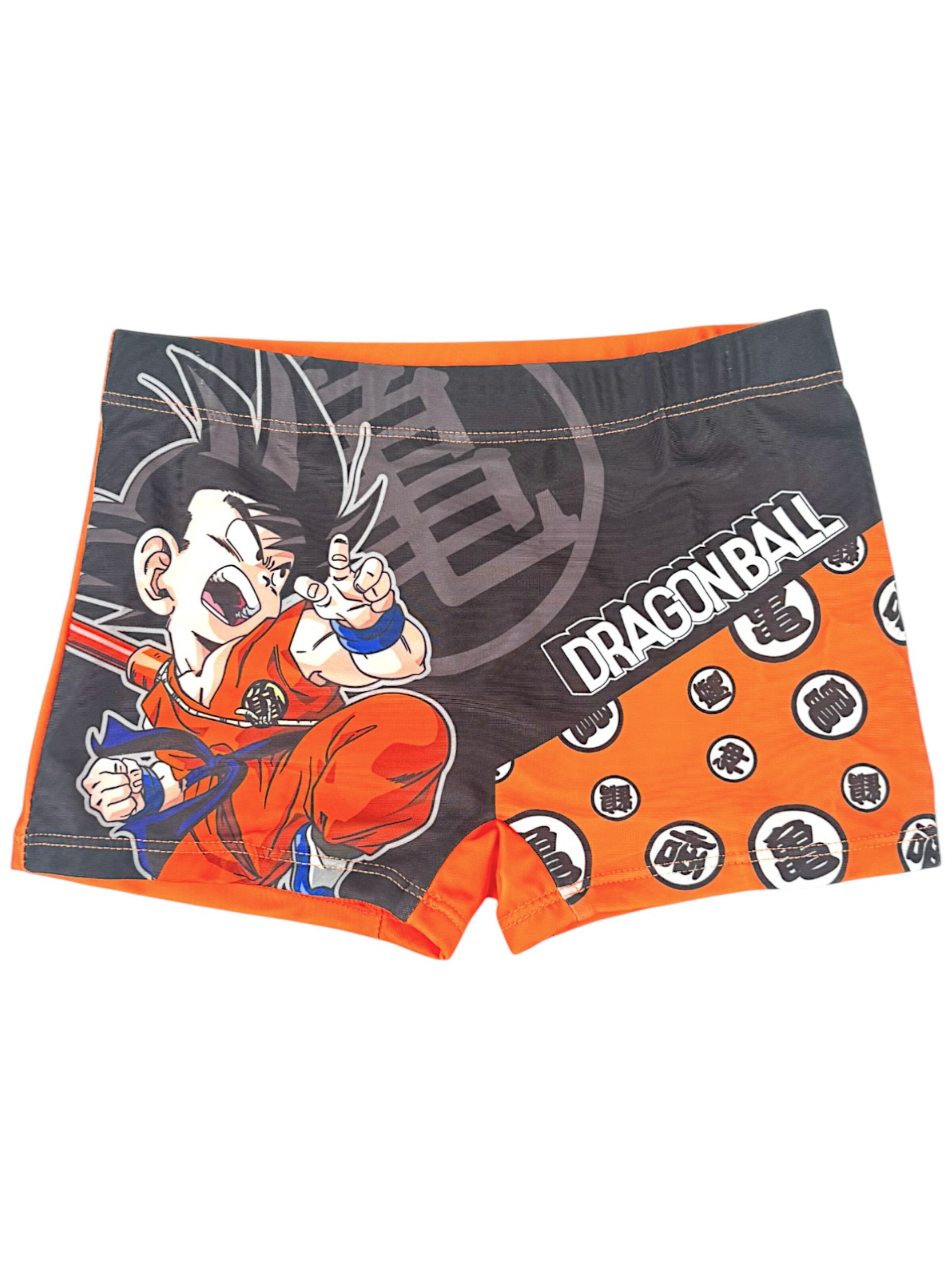 Dragon Ball Board Shorts 'Dragon Ball Badehose Son Goku' in Orange: front