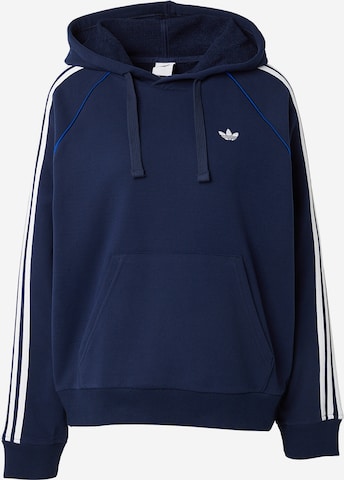 mėlyna ADIDAS ORIGINALS Megztinis be užsegimo 'TREFOIL': priekis