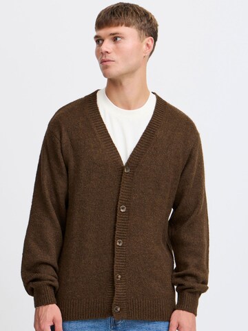 Vestes en maille 'Hamed' !Solid en marron : devant