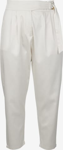 Rock Your Curves by Angelina K. Regular Pants in White: front