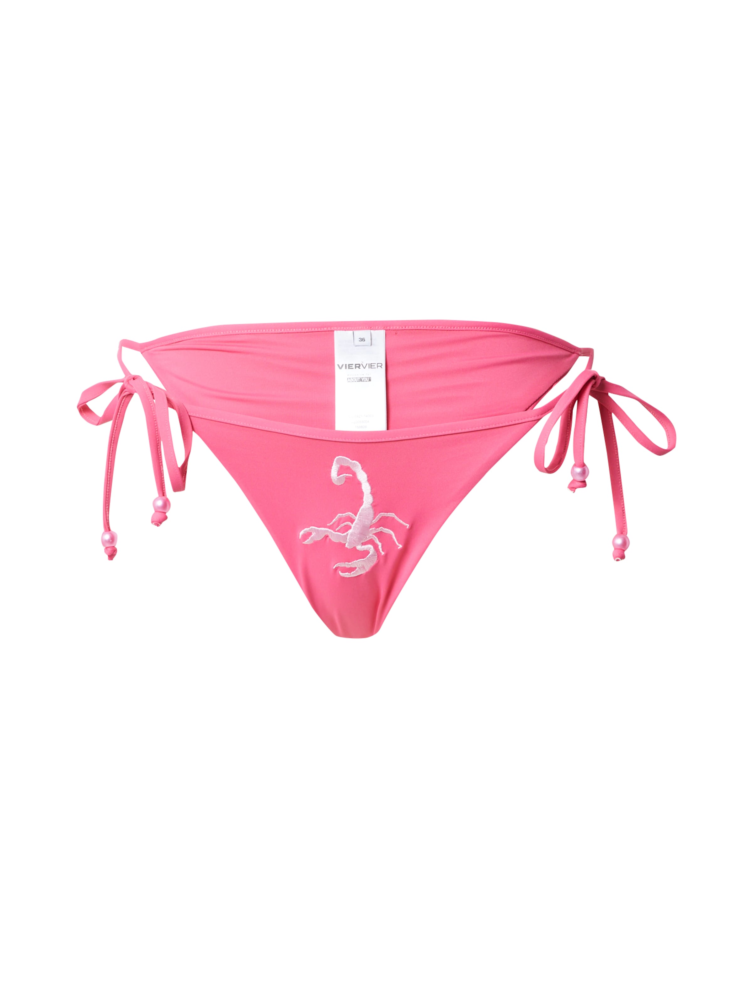 VIERVIER - Braga de bikini 'Mia' en rosa: frente